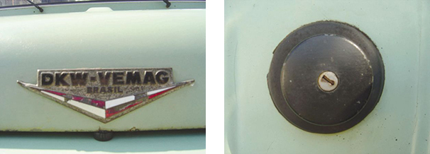 A DKW-Vemag, marca pioneira na produção de carros no Brasil / Simplicidade até na tampa de combustível 